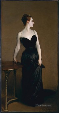 Madame X portrait John Singer Sargent Oil Paintings